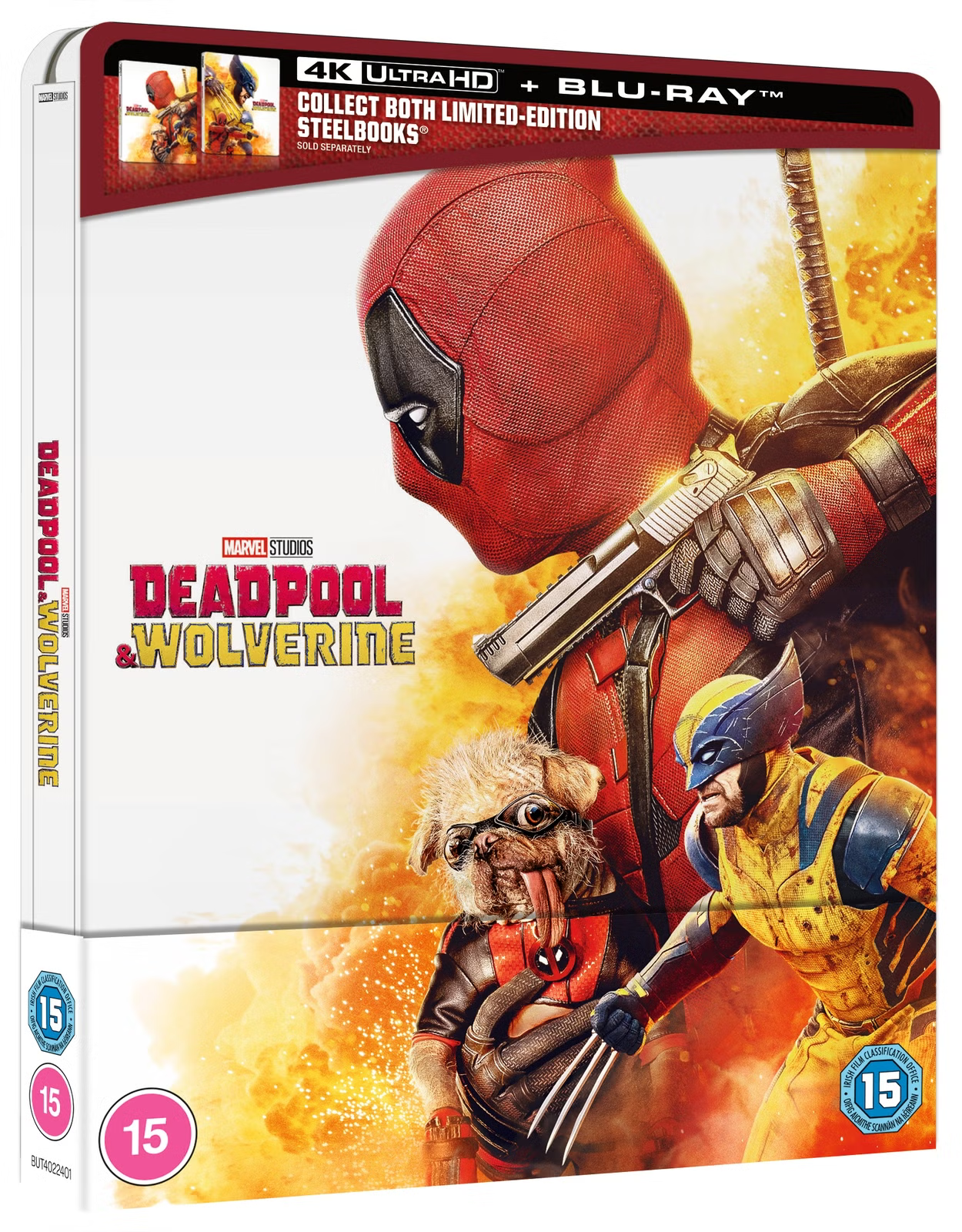 Deadpool & Wolverine (Deadpool Artwork) [Steelbook] [4K UHD] [UK]