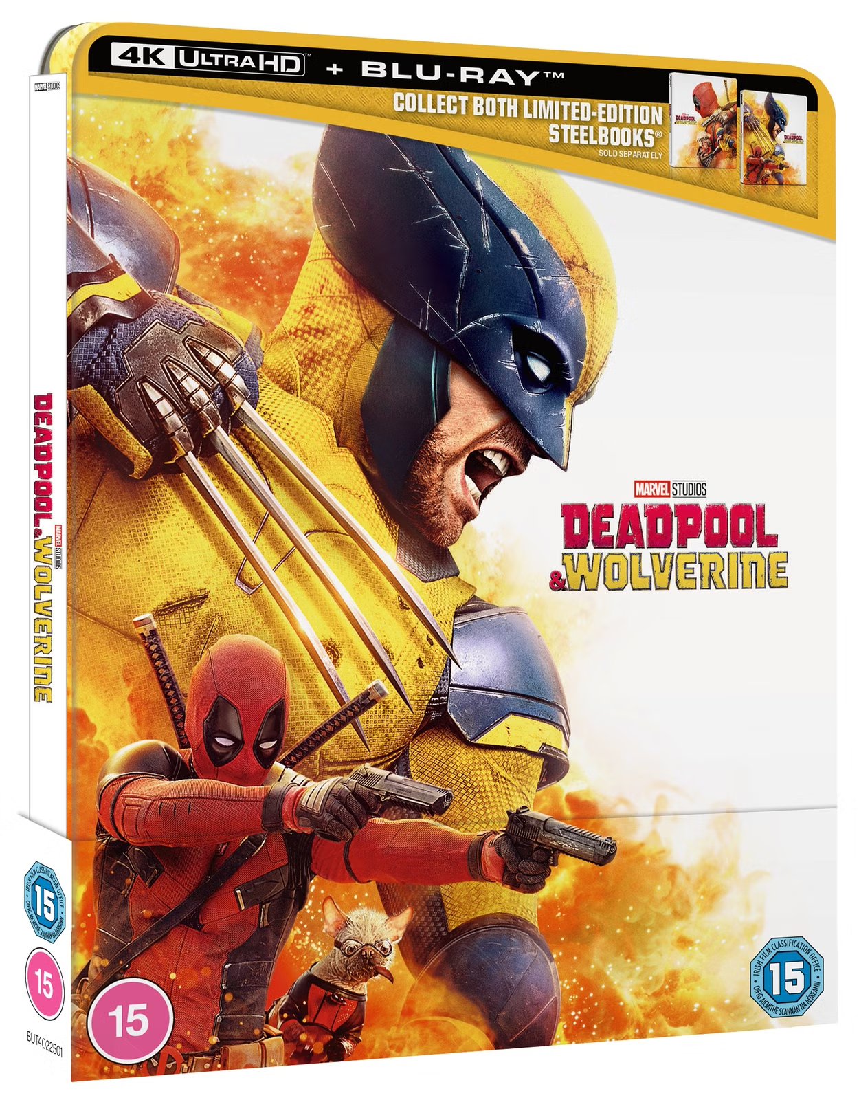Deadpool & Wolverine (Wolverine Artwork) [Steelbook] [4K UHD] [UK]