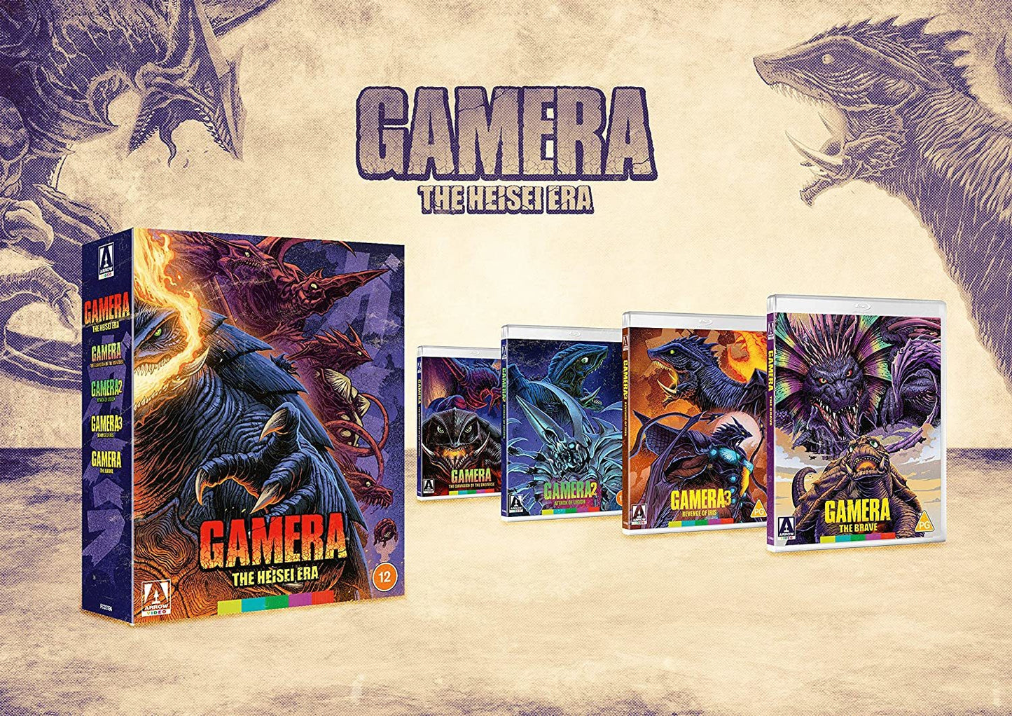 Gamera: The Heisei Era [Blu-ray] [UK]