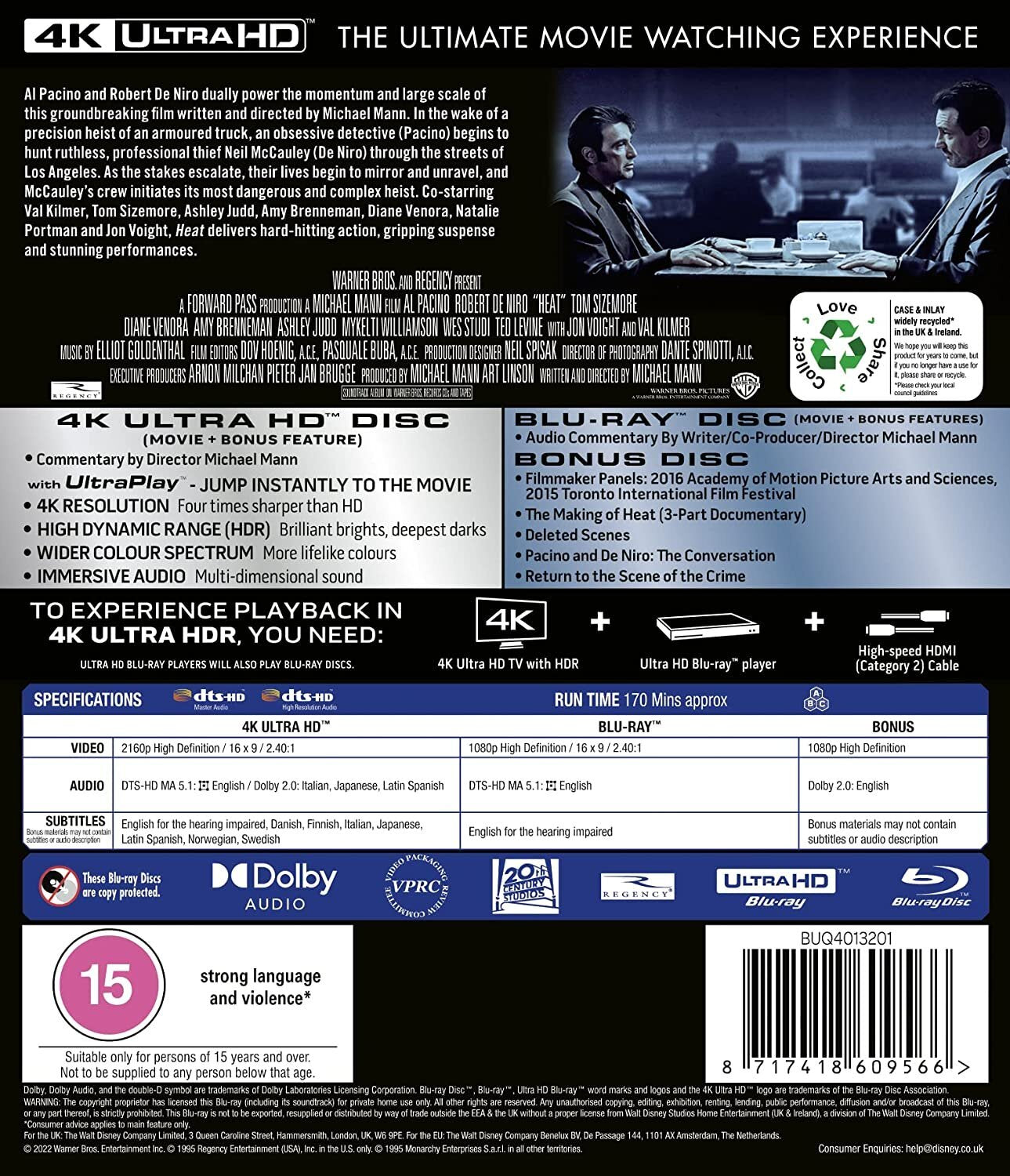 Heat [4K UHD] [UK]