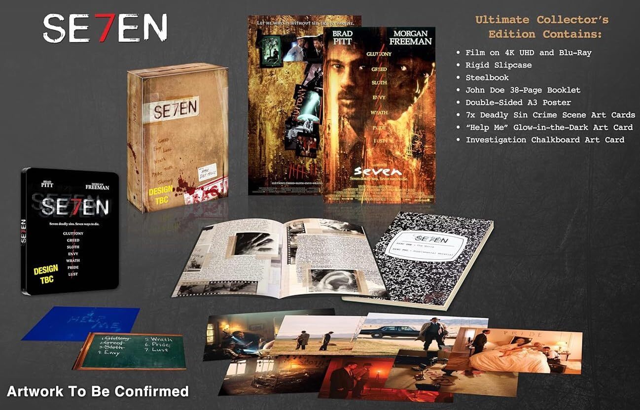 Se7en / Seven Ultimate Collector's Edition [Steelbook] [4K UHD] [UK]