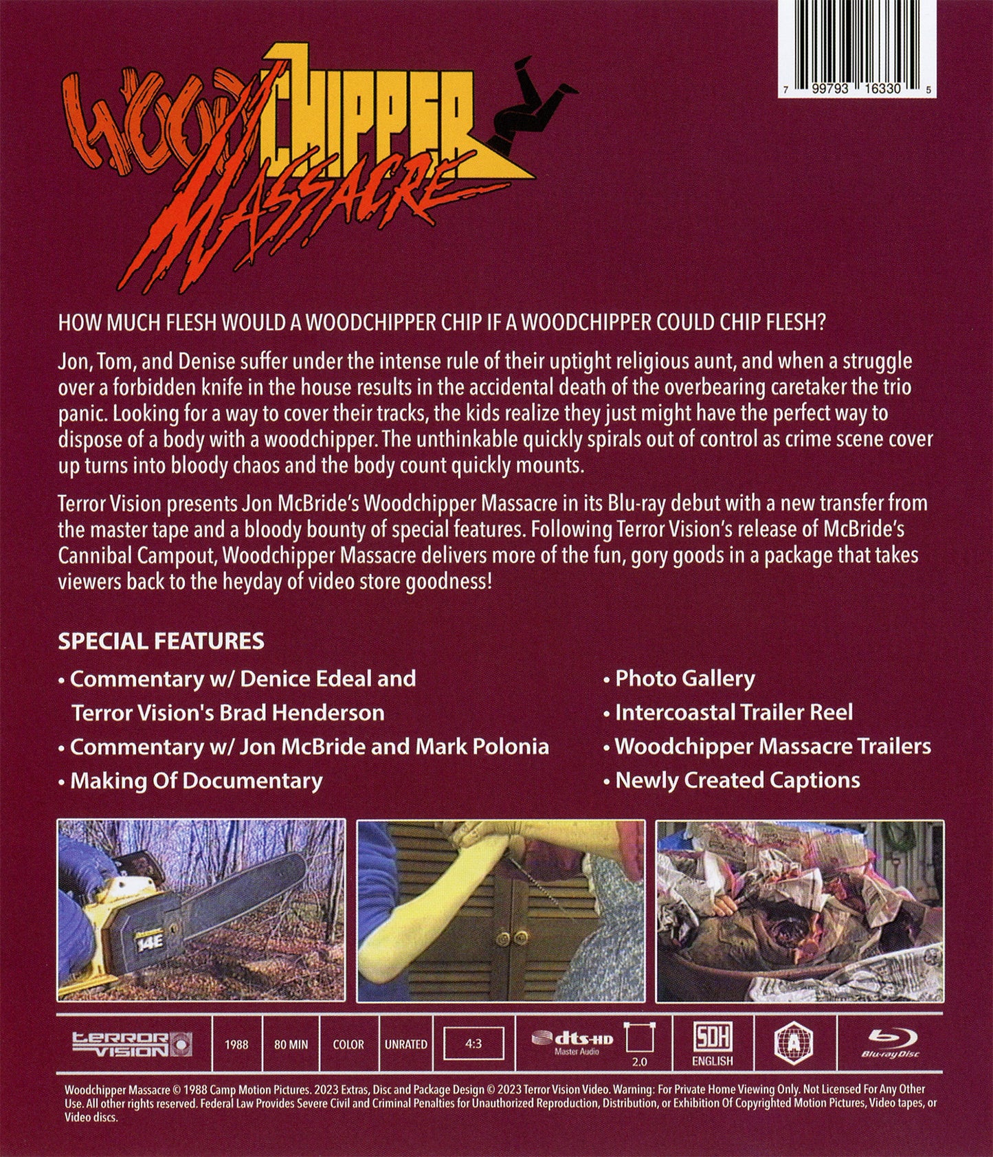 Woodchipper Massacre [Blu-ray] [US]
