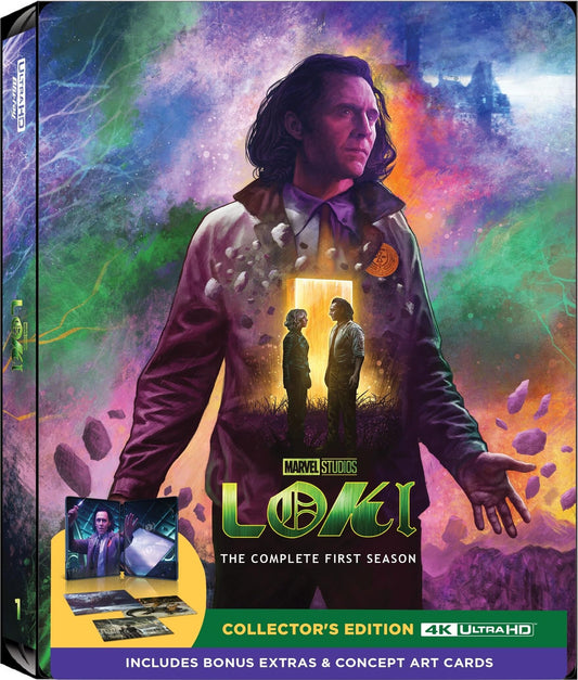 Loki: The Complete First Season [Steelbook] [4K UHD] [US]
