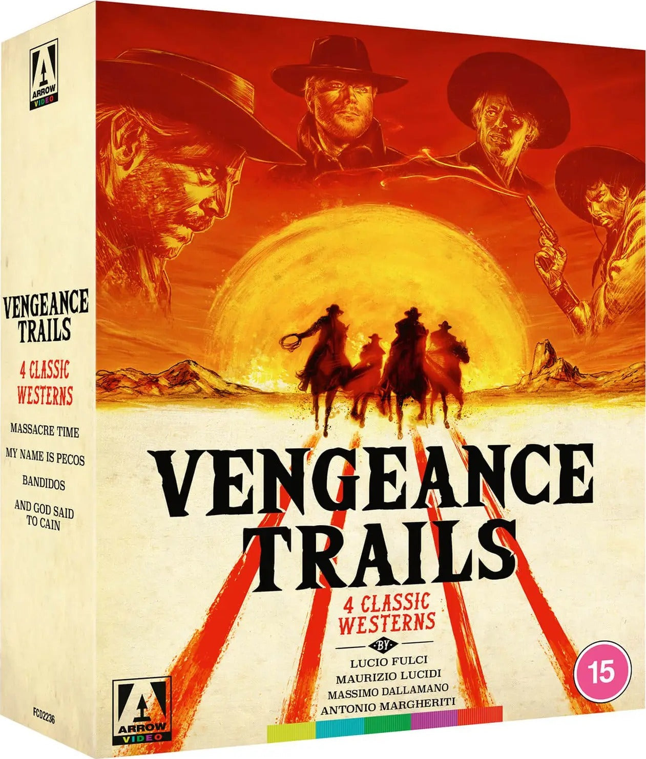 Vengeance Trails: 4 Classic Westerns [Blu-ray] [UK]