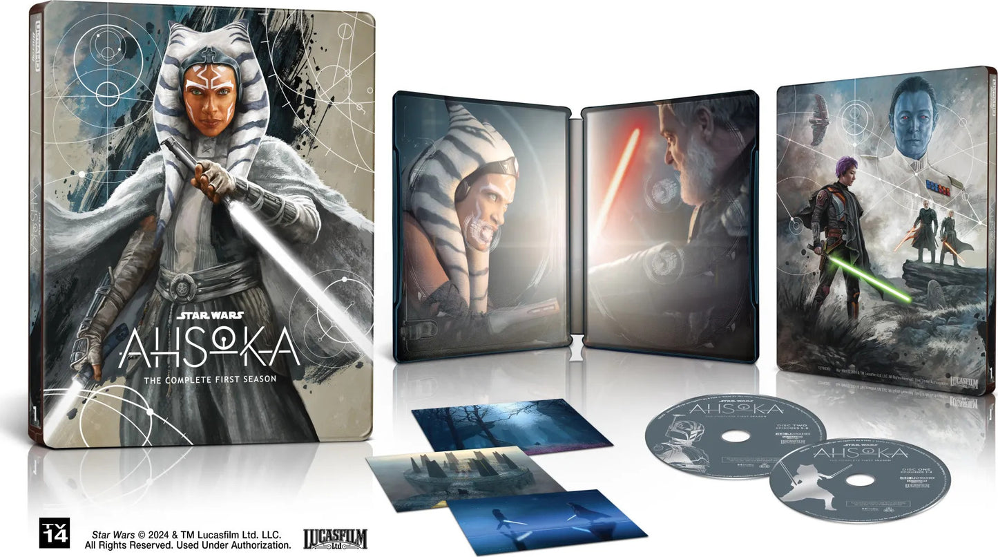 Ahsoka: The Complete First Season [Steelbook] [4K UHD] [UK]