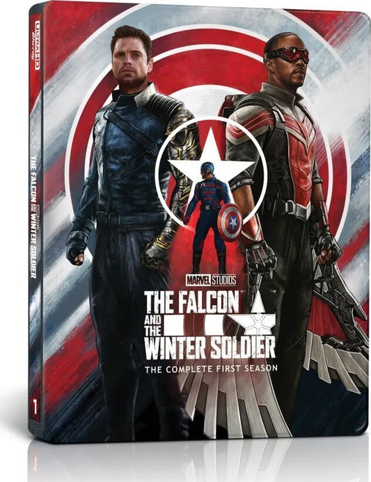 The Falcon and the Winter Soldier: The Complete First Season [Steelbook] [4K UHD] [US]