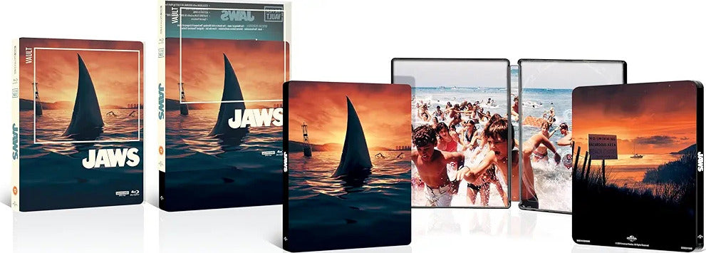 Jaws - The Film Vault Limited Edition [Steelbook] [4K UHD] [UK]