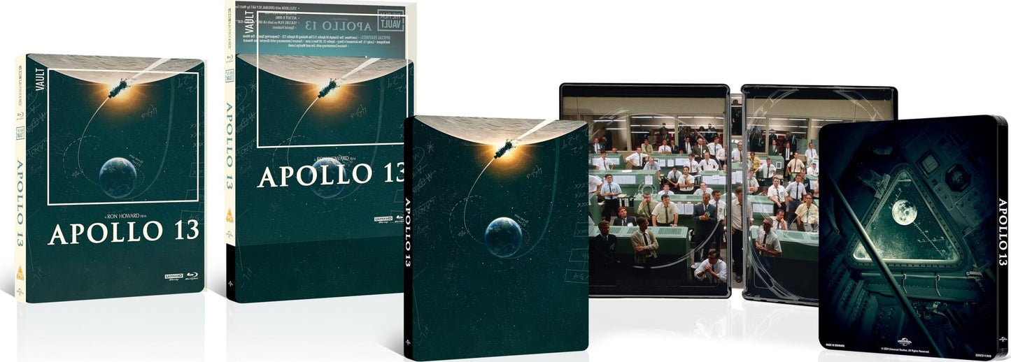 Apollo 13 - The Film Vault Limited Edition [Steelbook] [4K UHD] [UK]