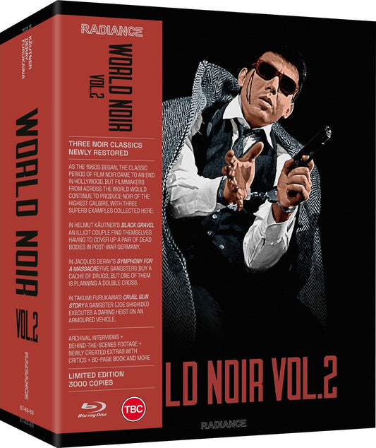 World Noir Volume 2 - Black Gravel / Symphony For A Massacre / Cruel Gun Story [Blu-ray] [UK]