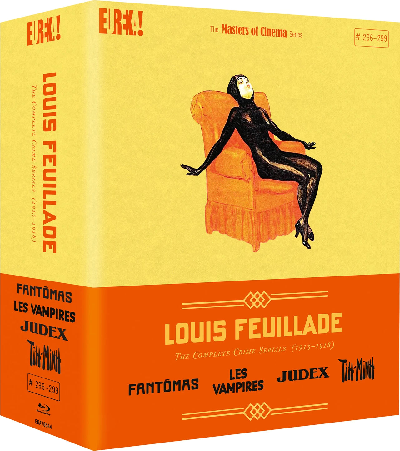 Louis Feuillade : The Complete Crime Serials (1913-1918) [Blu-ray] [UK]