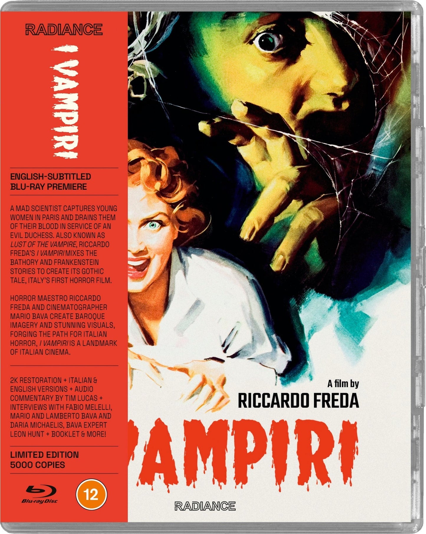 I Vampiri (Aka Lust Of The Vampire) [Blu-ray] [UK]