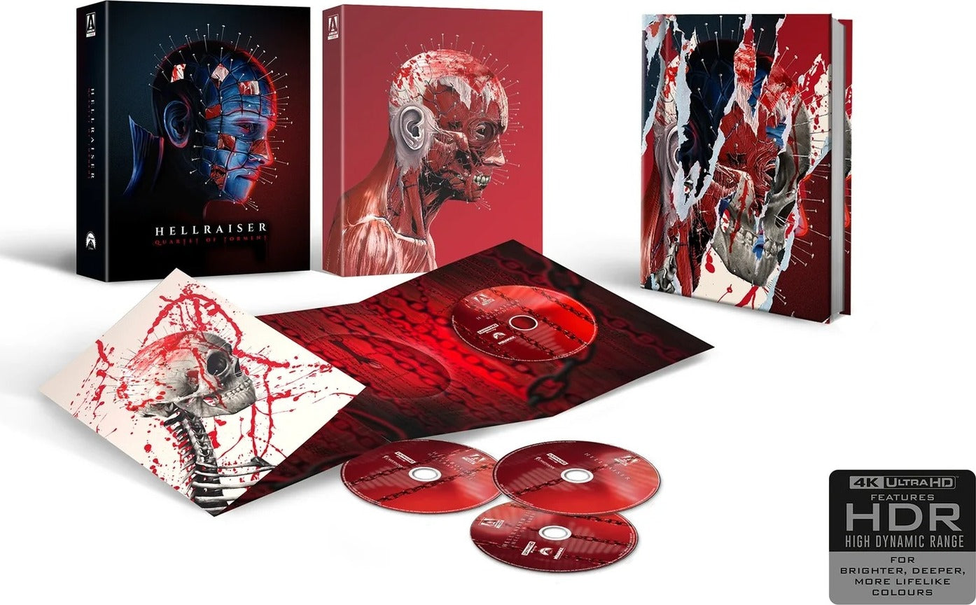 Hellraiser: Quartet Of Torment [Pinhead Slipcase Limited Edition] [4K UHD] [US]