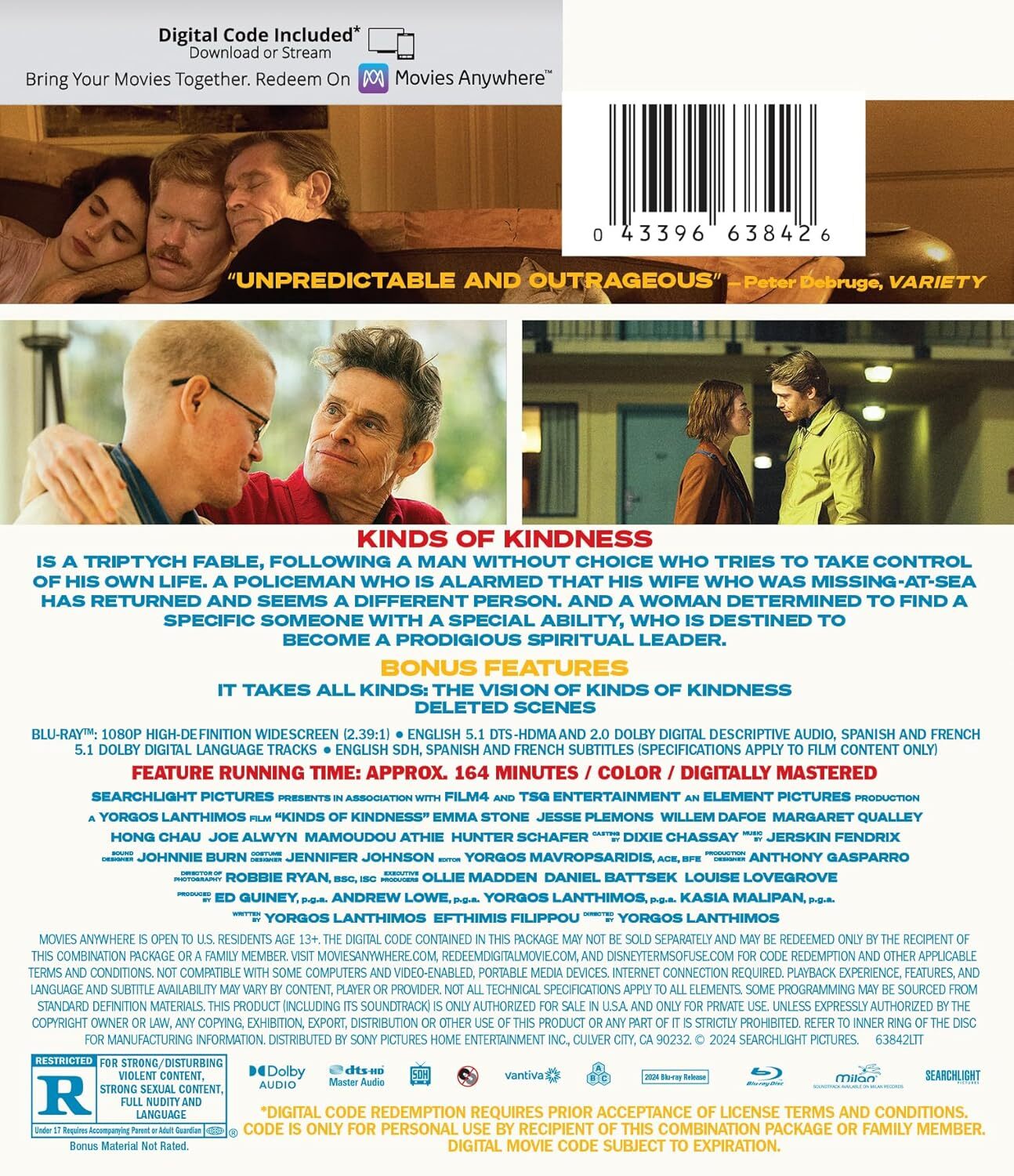 Kinds of Kindness [Blu-ray] [US]