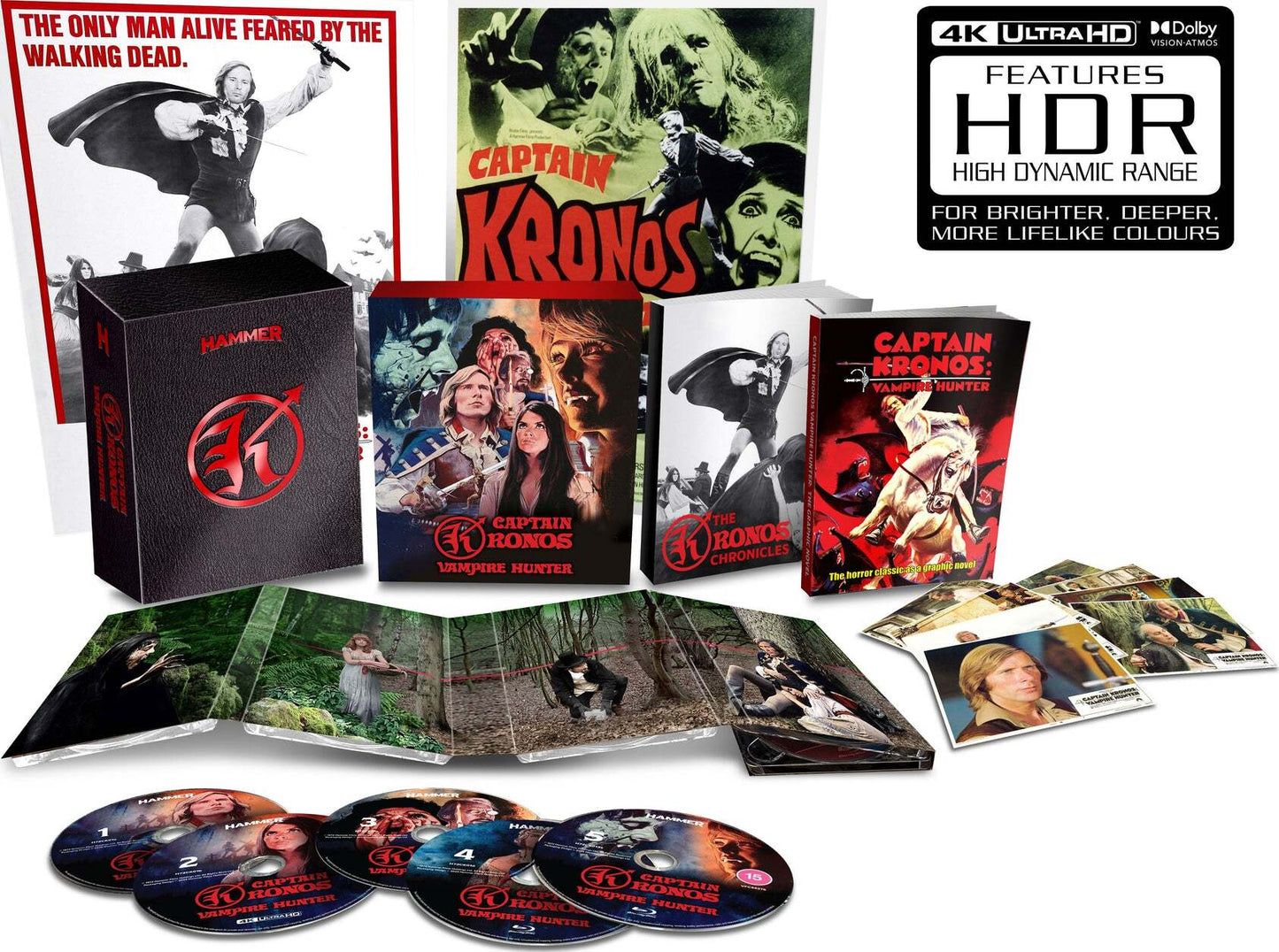 Captain Kronos - Vampire Hunter (Limited Collectors Edition) [4K UHD] [UK]