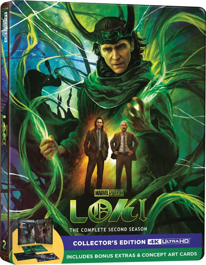 Loki: The Complete Second Season [Steelbook] [4K UHD] [UK]