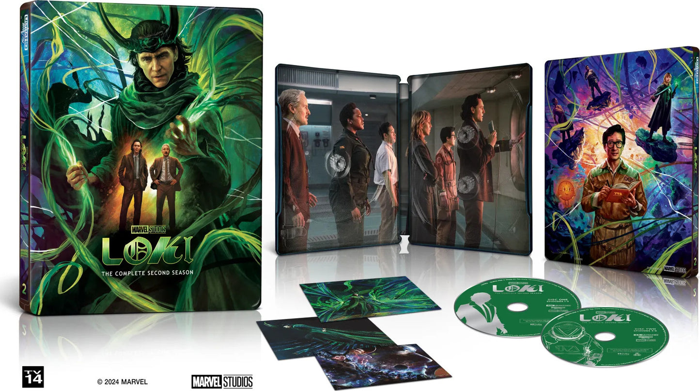 Loki: The Complete Second Season [Steelbook] [4K UHD] [UK]