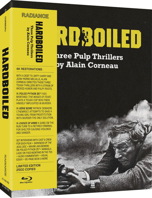 Hardboiled: Three Pulp Thrillers by Alain Corneau (Limited Edition) [Blu-ray] [UK]