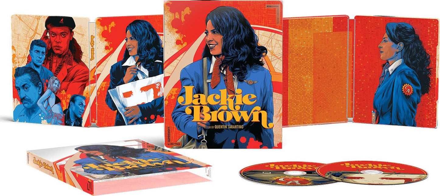 Jackie Brown (Limited Edition) [Steelbook] [4K UHD] [UK]