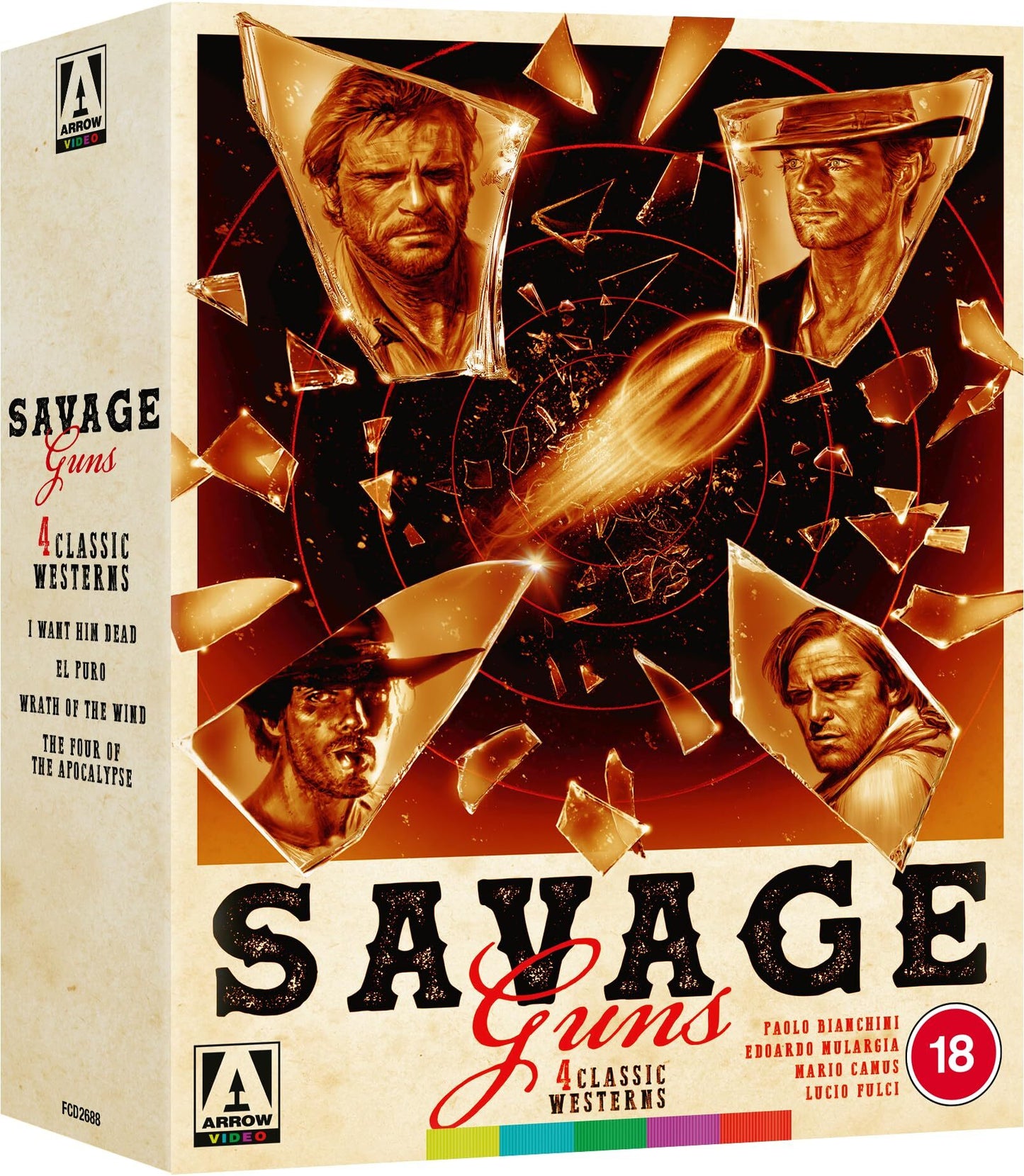 Savage Guns: Four Classic Westerns Vol 3 [Blu-ray] [UK]