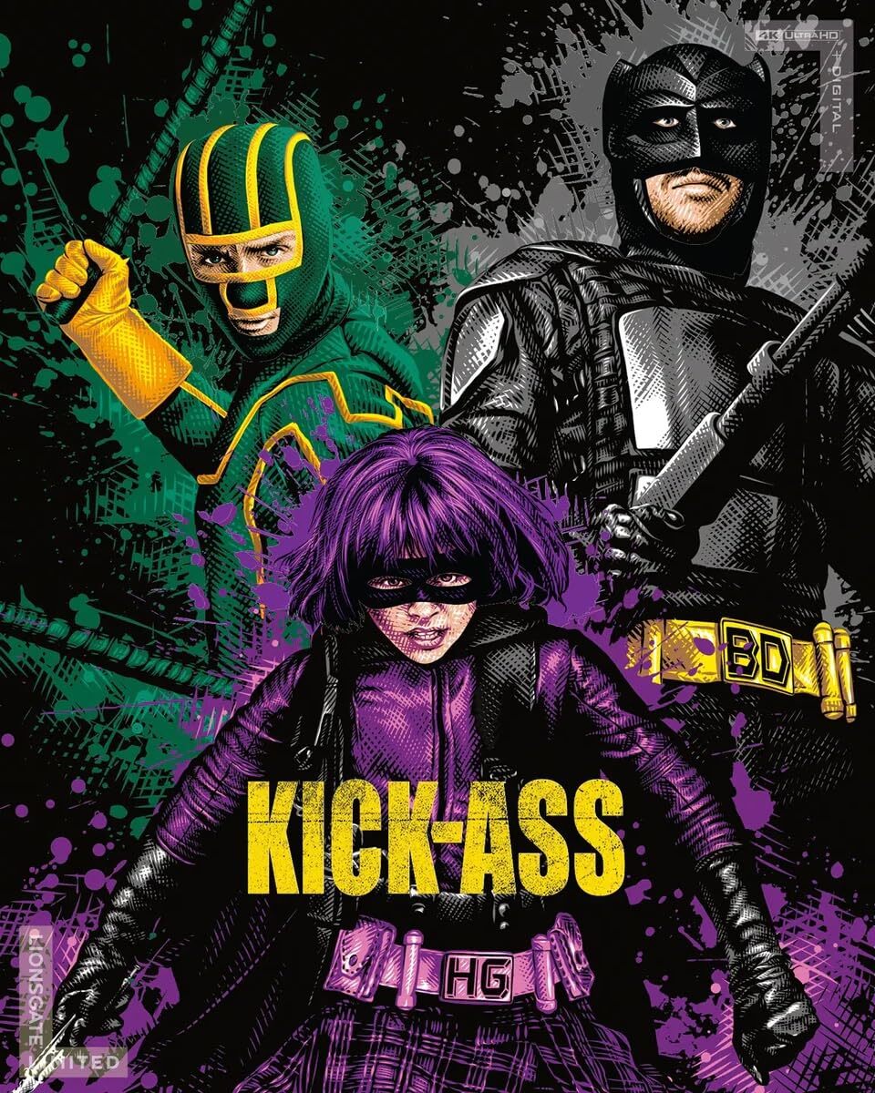 Kick-Ass (Lionsgate Limited Exclusive) [Steelbook] [4K UHD] [US]