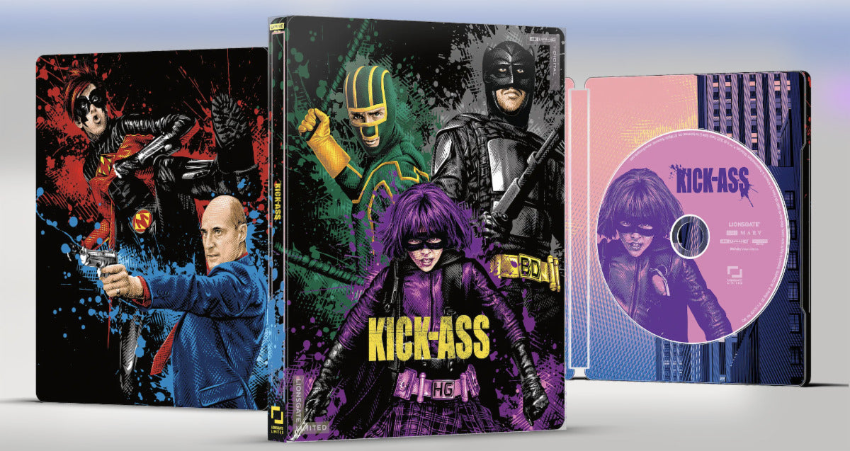 Kick-Ass (Lionsgate Limited Exclusive) [Steelbook] [4K UHD] [US]