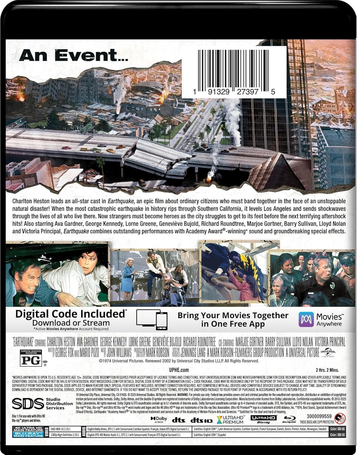 Earthquake [4K UHD] [US]