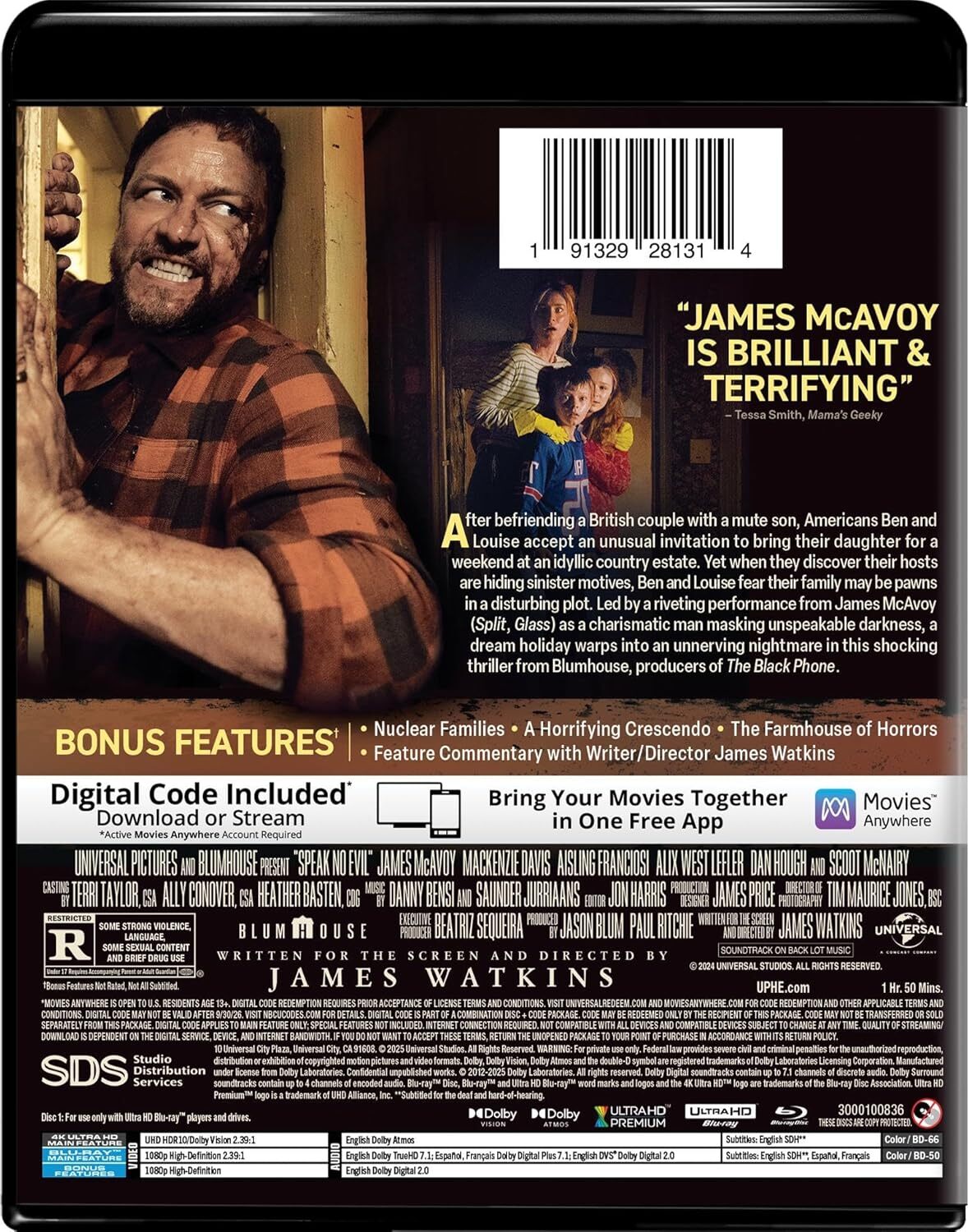 Speak No Evil [4K UHD] [US]