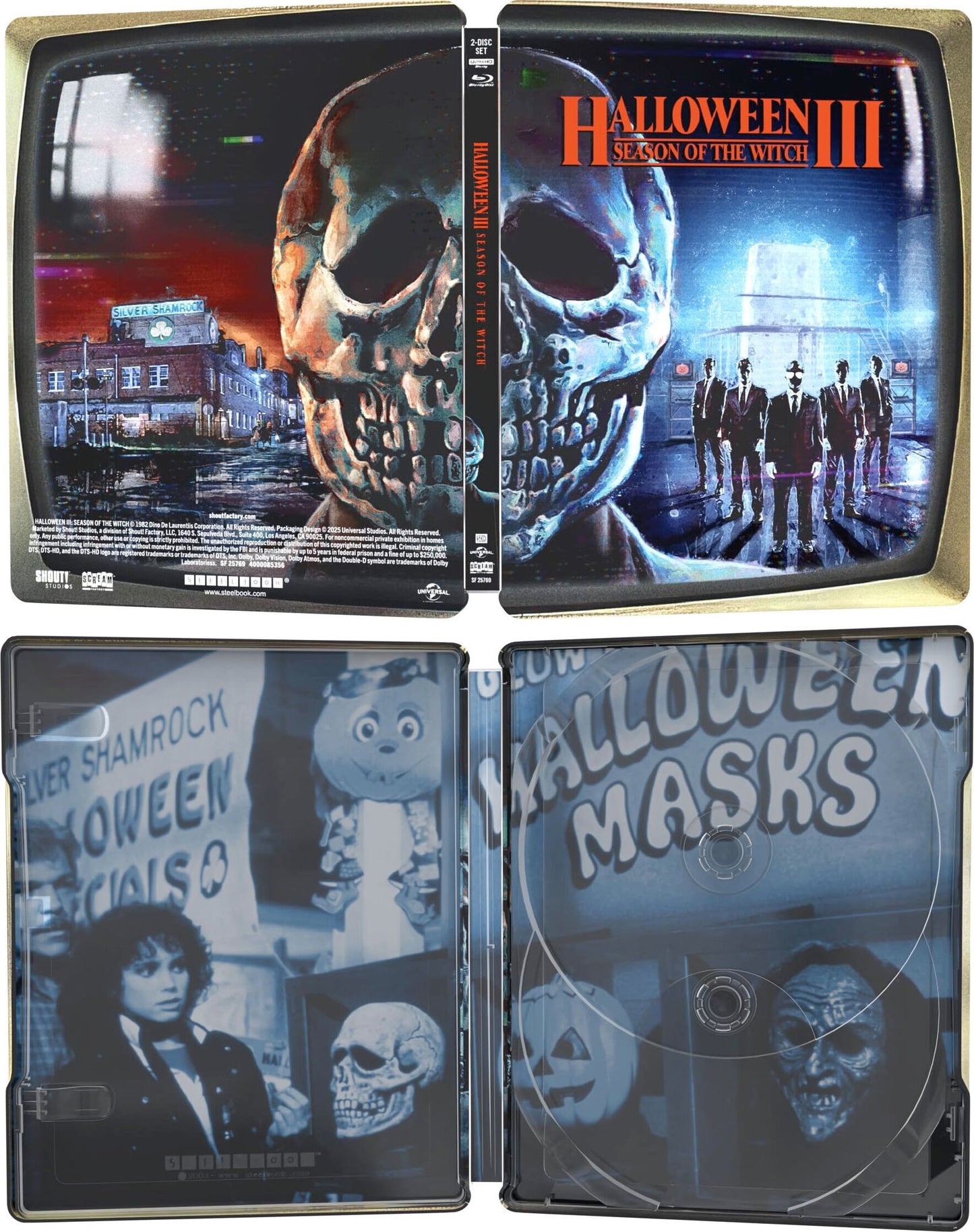 Halloween III: Season of the Witch [Steelbook] [4K UHD] [US]