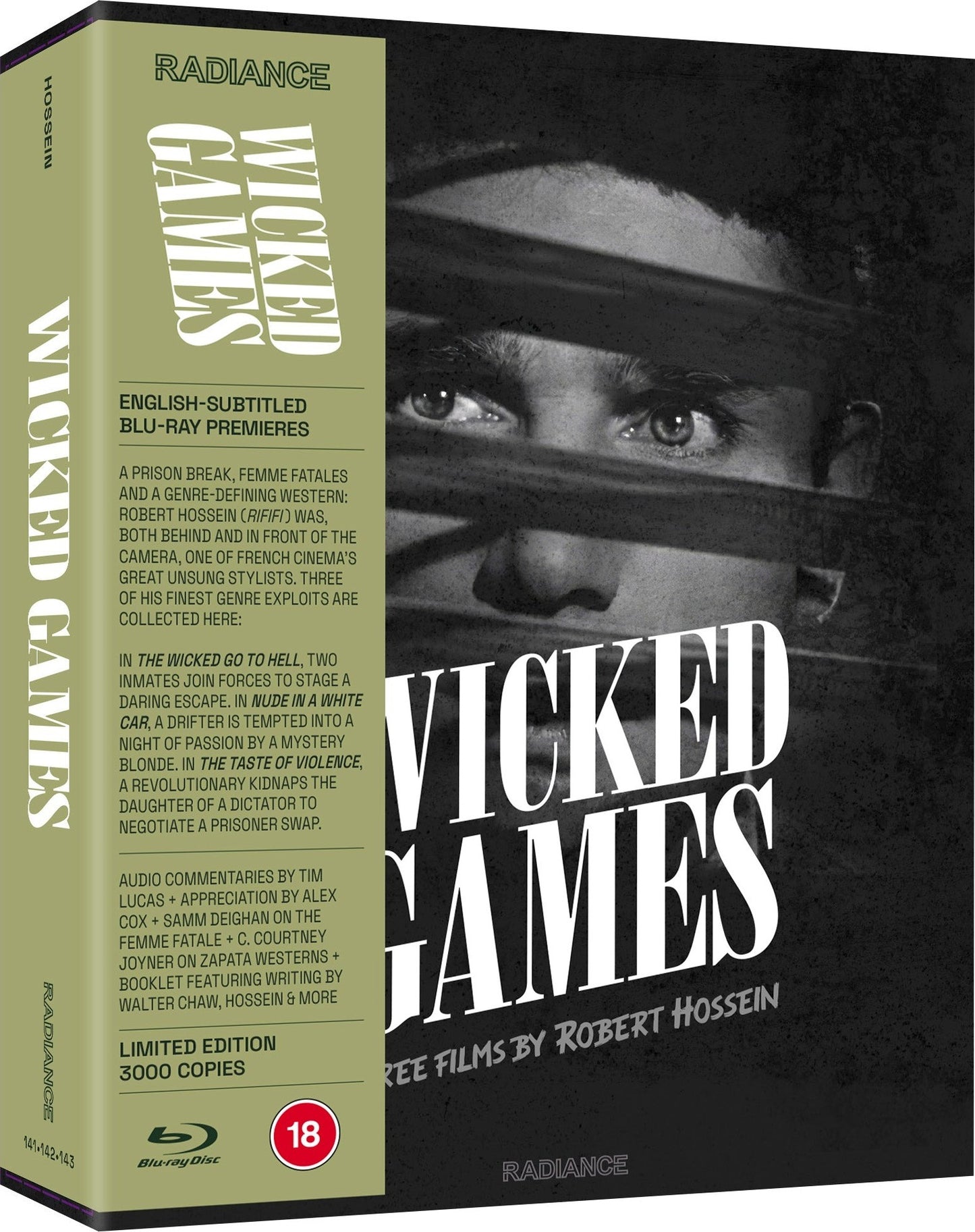 Wicked Games - Three Films by Robert Hossein (Limited Edition) [Blu-ray] [UK]