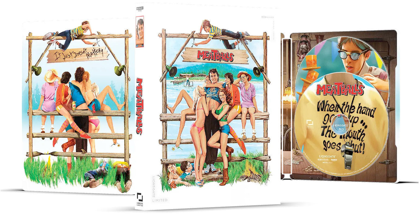 Meatballs (Lionsgate Limited Exclusive) [Steelbook] [4K UHD] [US]