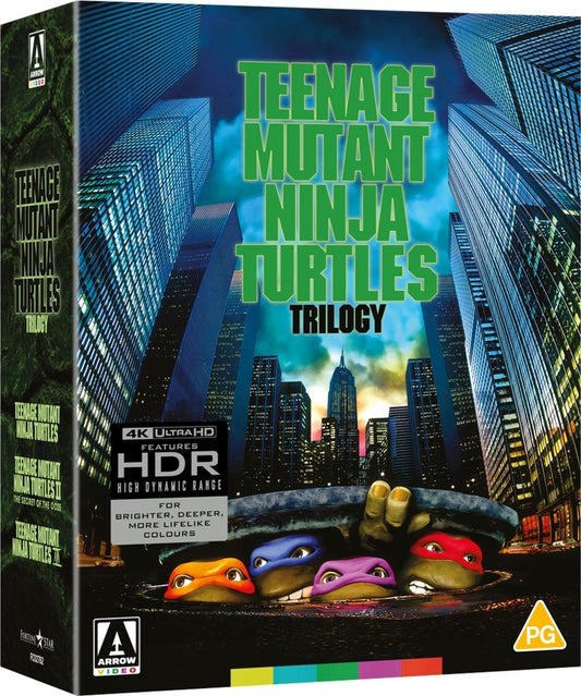 Teenage Mutant Ninja Turtles Trilogy (Limited Edition) [4K UHD] [UK]