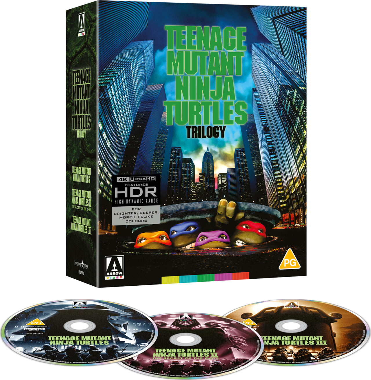 Teenage Mutant Ninja Turtles Trilogy (Limited Edition) [4K UHD] [UK]