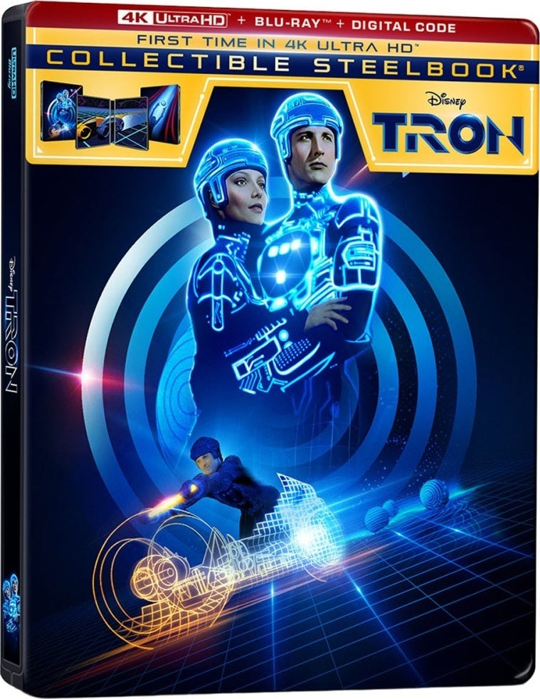 Tron (Limited Edition) [Steelbook] [4K UHD + Blu-ray] [US]