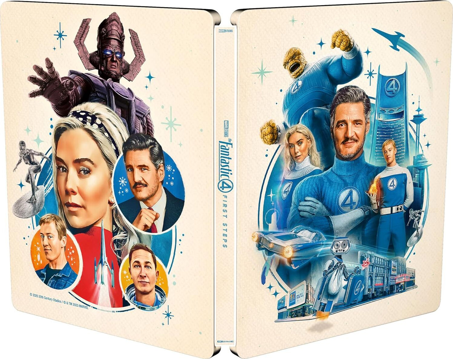 The Fantastic Four - First Steps (Limited Edition) [Steelbook] [4K UHD] [UK]