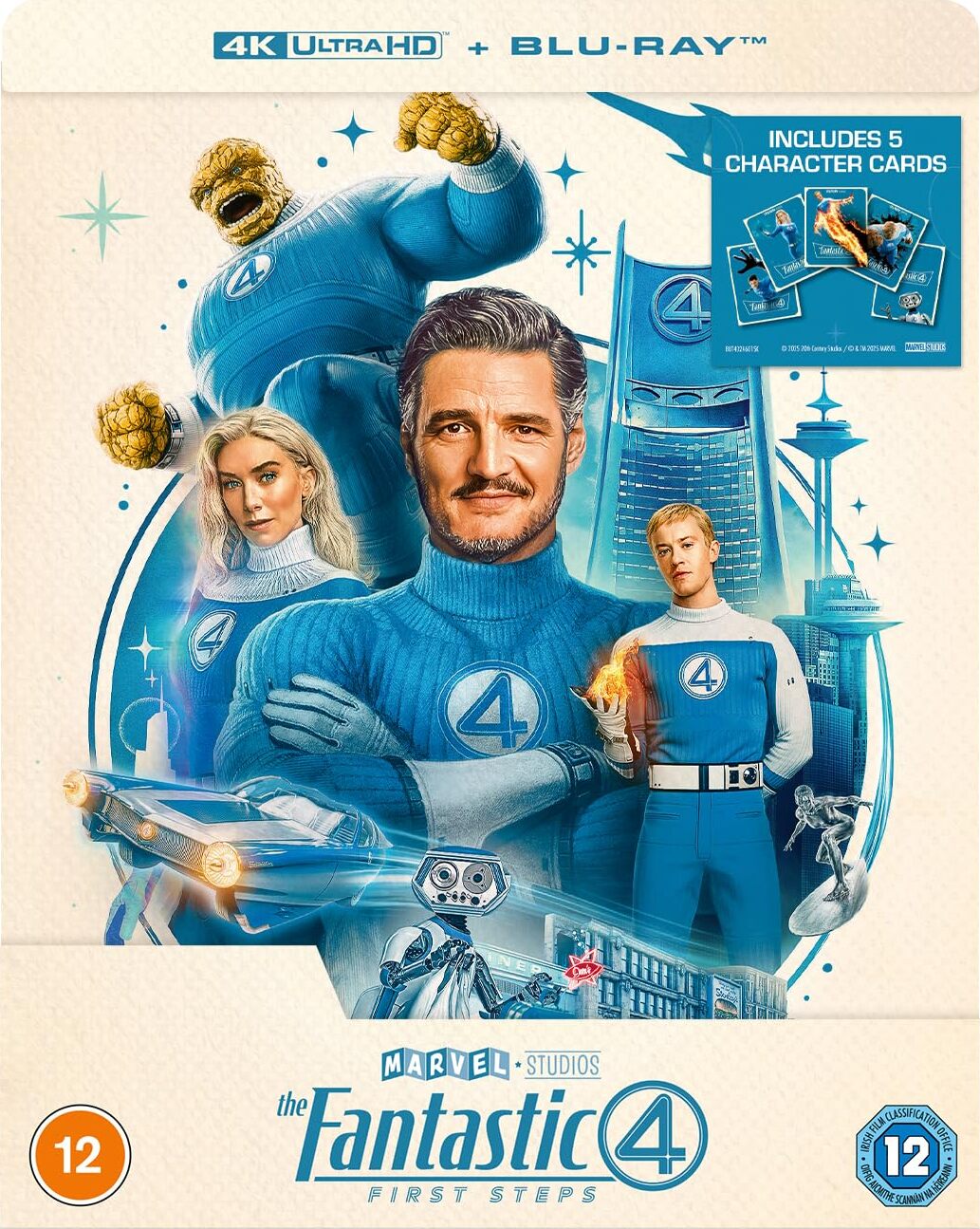 The Fantastic Four - First Steps (Limited Edition) [Steelbook] [4K UHD] [UK]