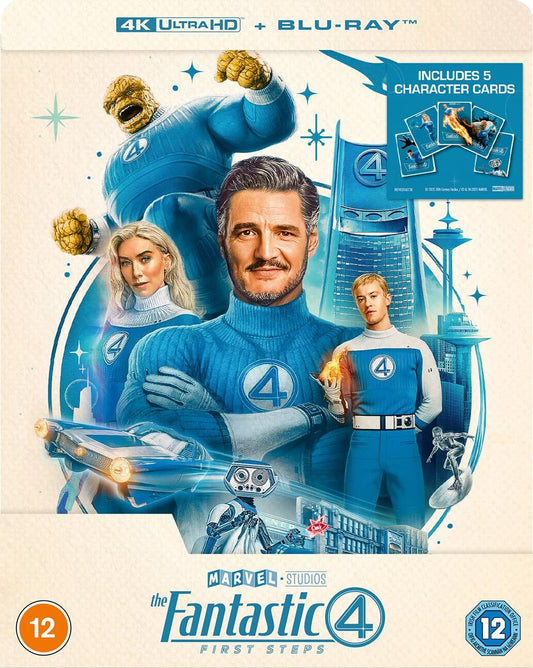 The Fantastic Four - First Steps (Limited Edition) [Steelbook] [4K UHD] [UK]