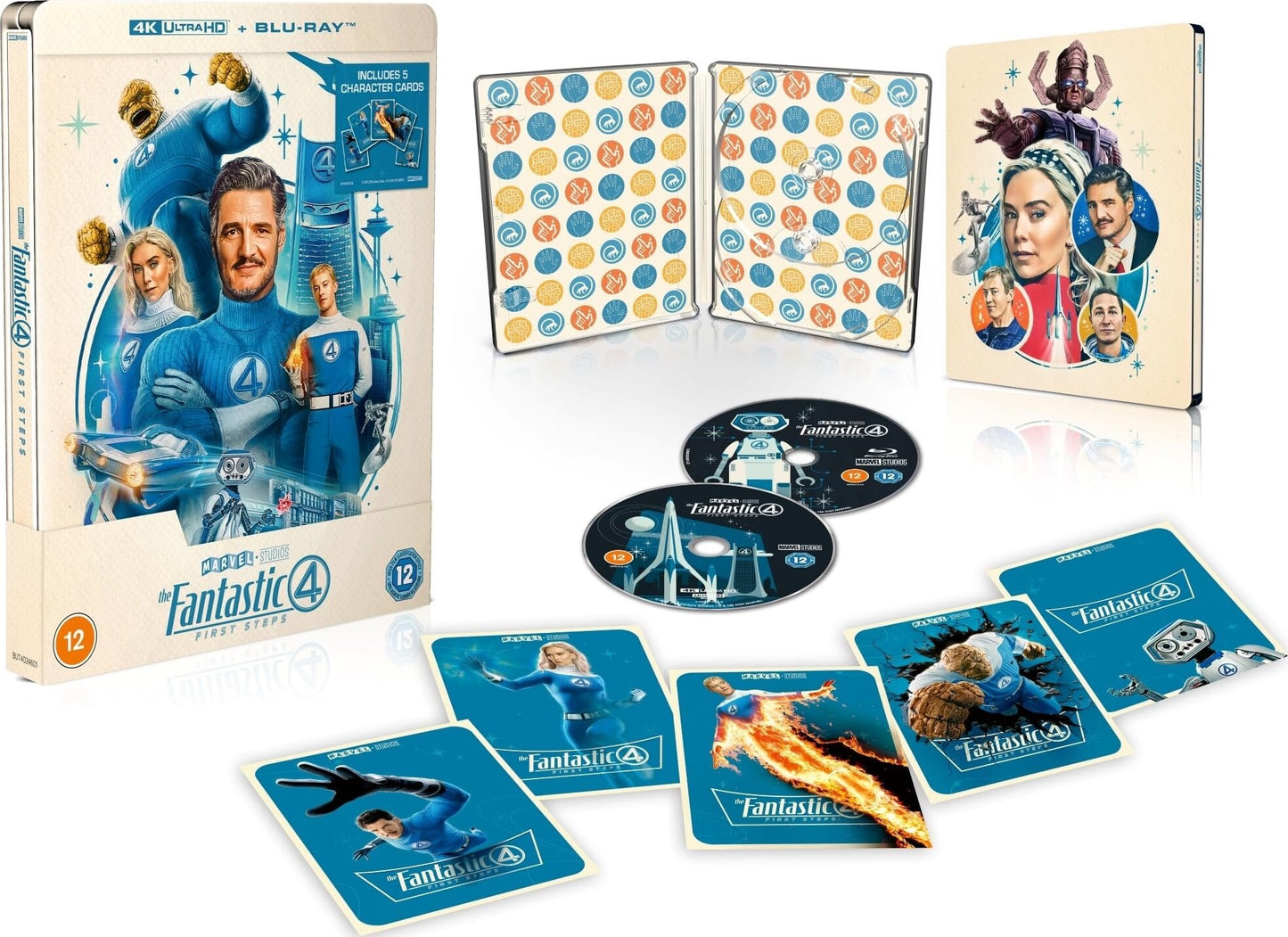 The Fantastic Four - First Steps (Limited Edition) [Steelbook] [4K UHD] [UK]