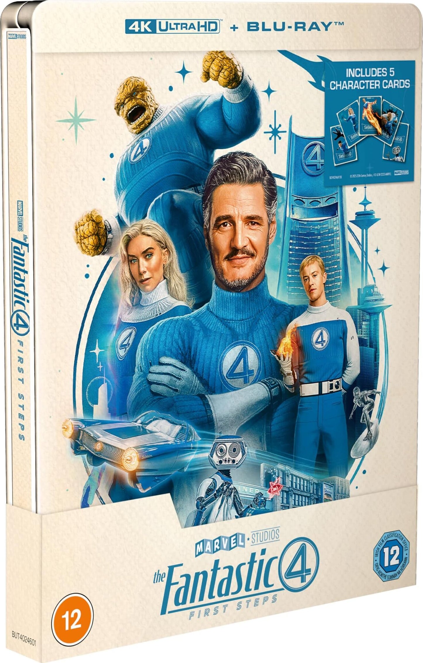 The Fantastic Four - First Steps (Limited Edition) [Steelbook] [4K UHD] [UK]