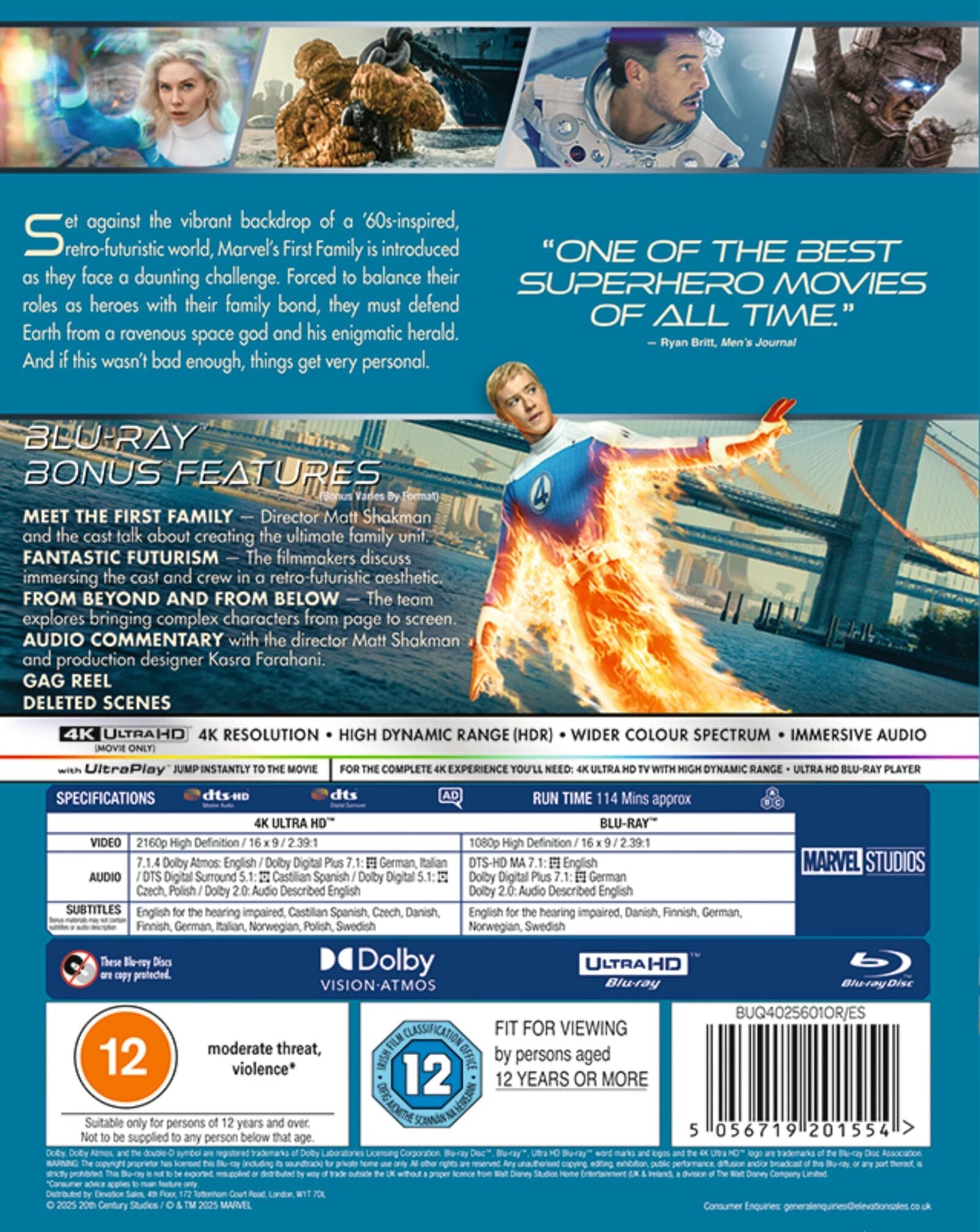The Fantastic Four - First Steps [4K UHD] [UK]