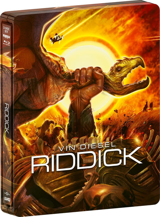 Riddick (Limited Edition) [Steelbook] [4K UHD] [US]