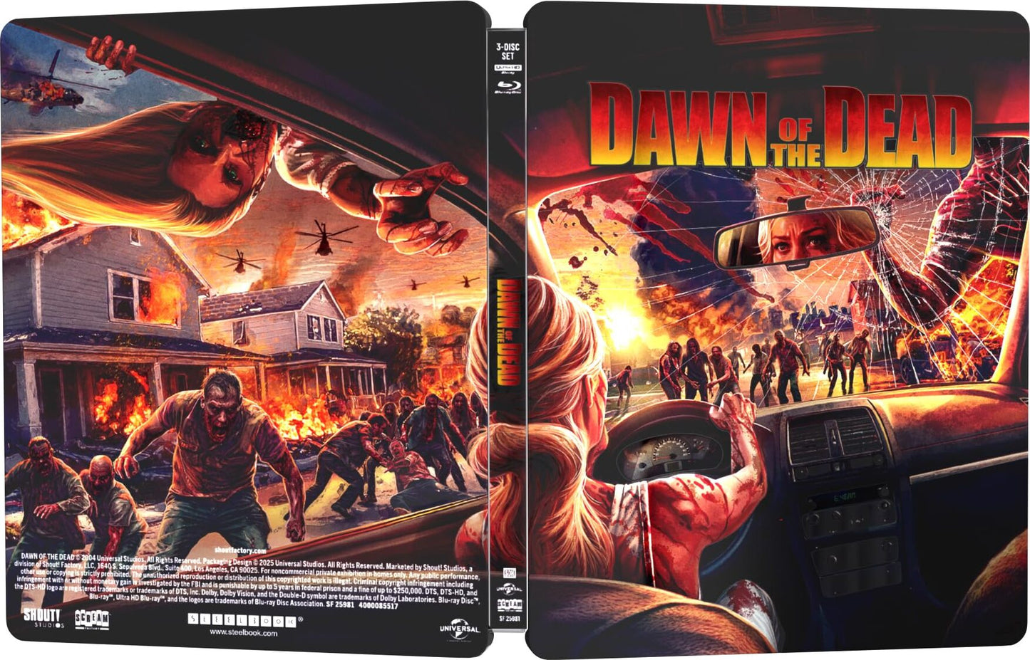 Dawn of the Dead (2004) [Steelbook] [4K UHD] [US]