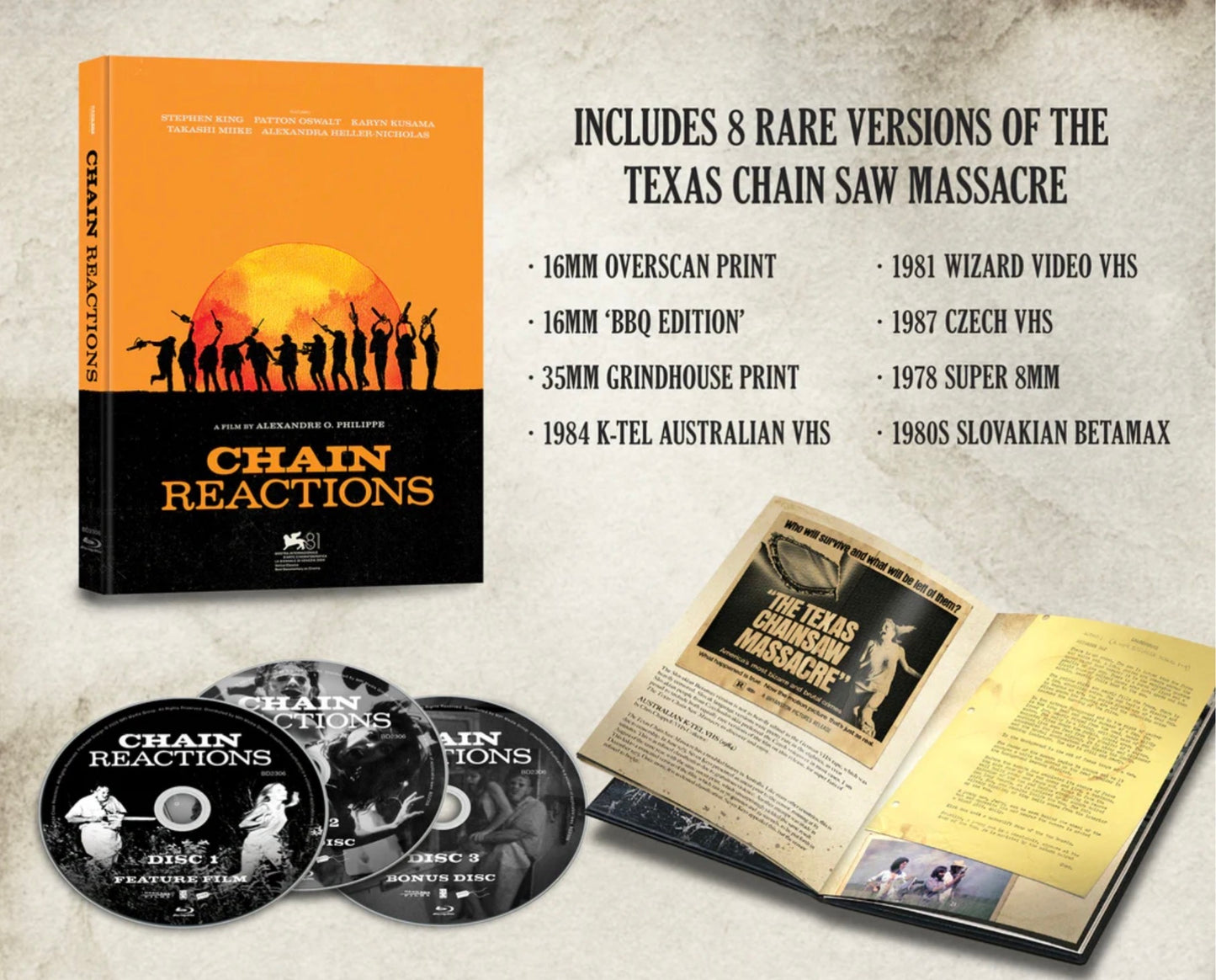 Chain Reactions (Limited Edition Dark Sky Shop Exclusive) [Mediabook] [Blu-ray] [US]