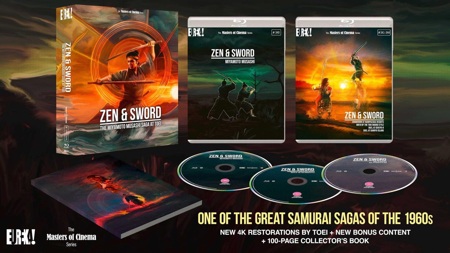 Zen and Sword - The Miyamoto Musashui Saga At Toei (Limited Edition) [Blu-ray] [UK]