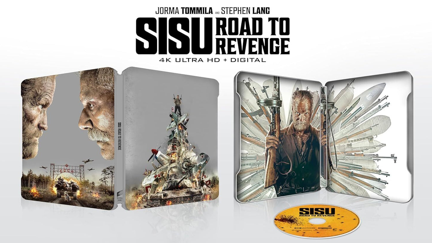 Sisu 2 - Road To Revenge (Limited Edition) [Steelbook] [4K UHD] [UK]