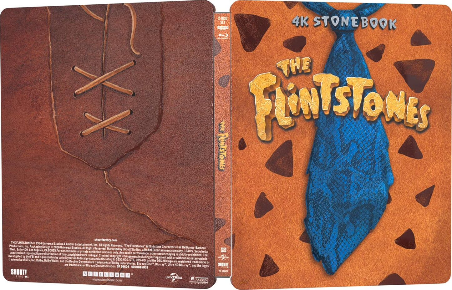 The Flintstones (Limited Edition) [Steelbook] [4K UHD] [US]