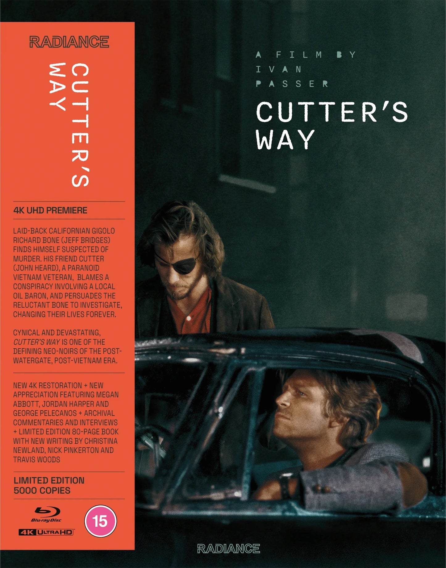 Cutters Way (Limited Edition) [4K UHD] [UK]