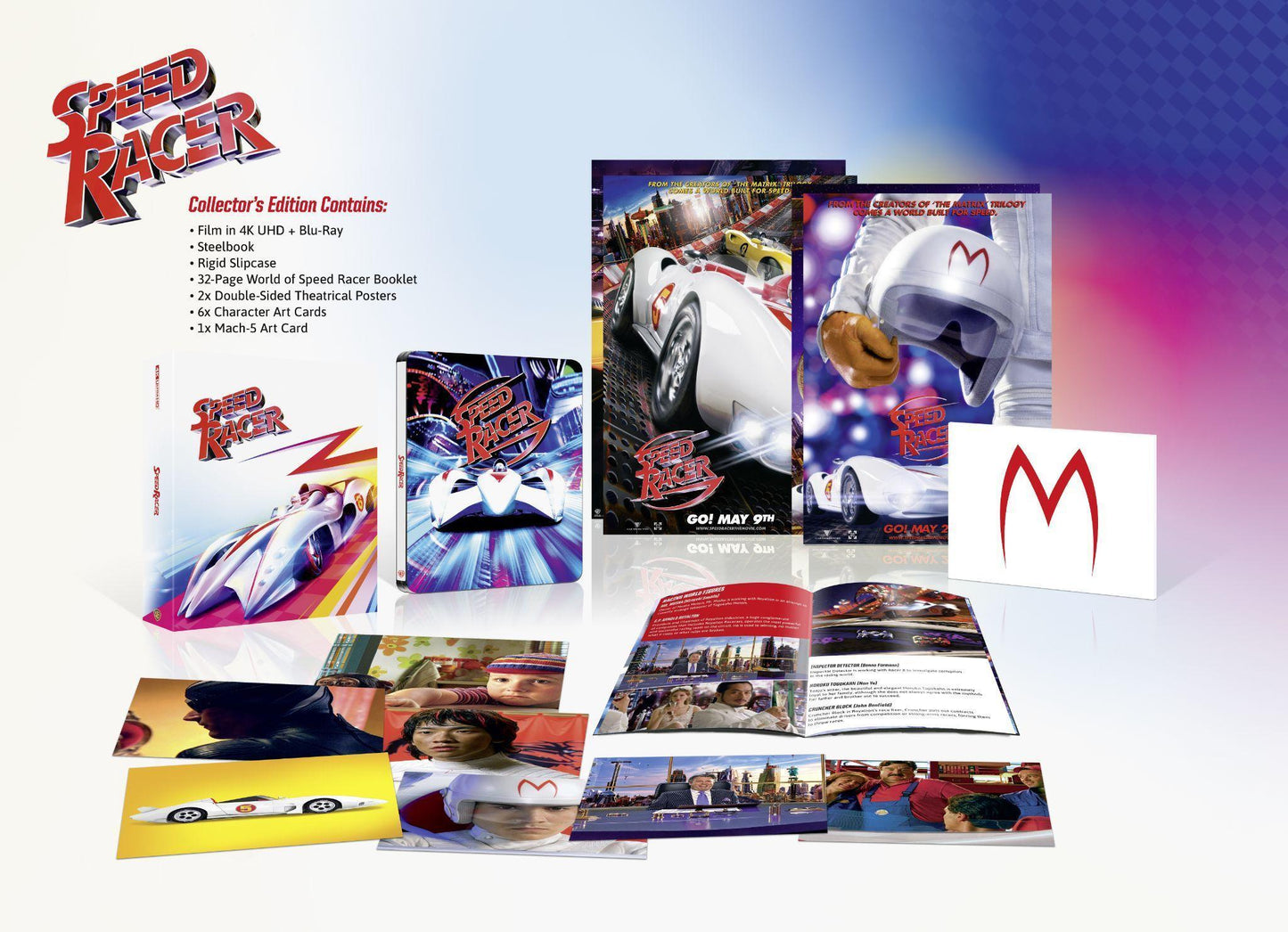 Speed Racer (Limited Collector's Edition) [Steelbook] [4K UHD] [UK]