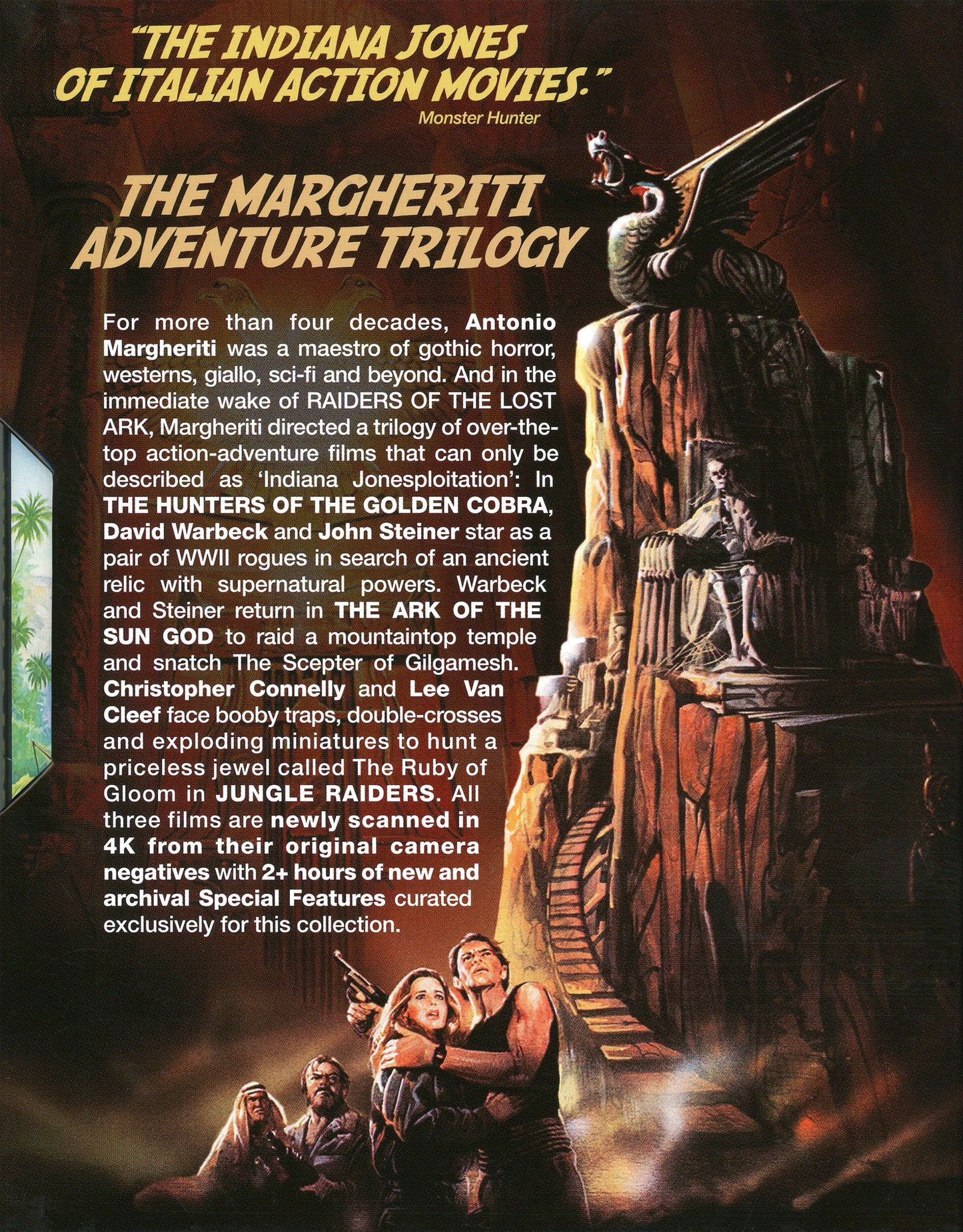 Antonio Margheriti & The Jungles of Doom [4K UHD] [US]