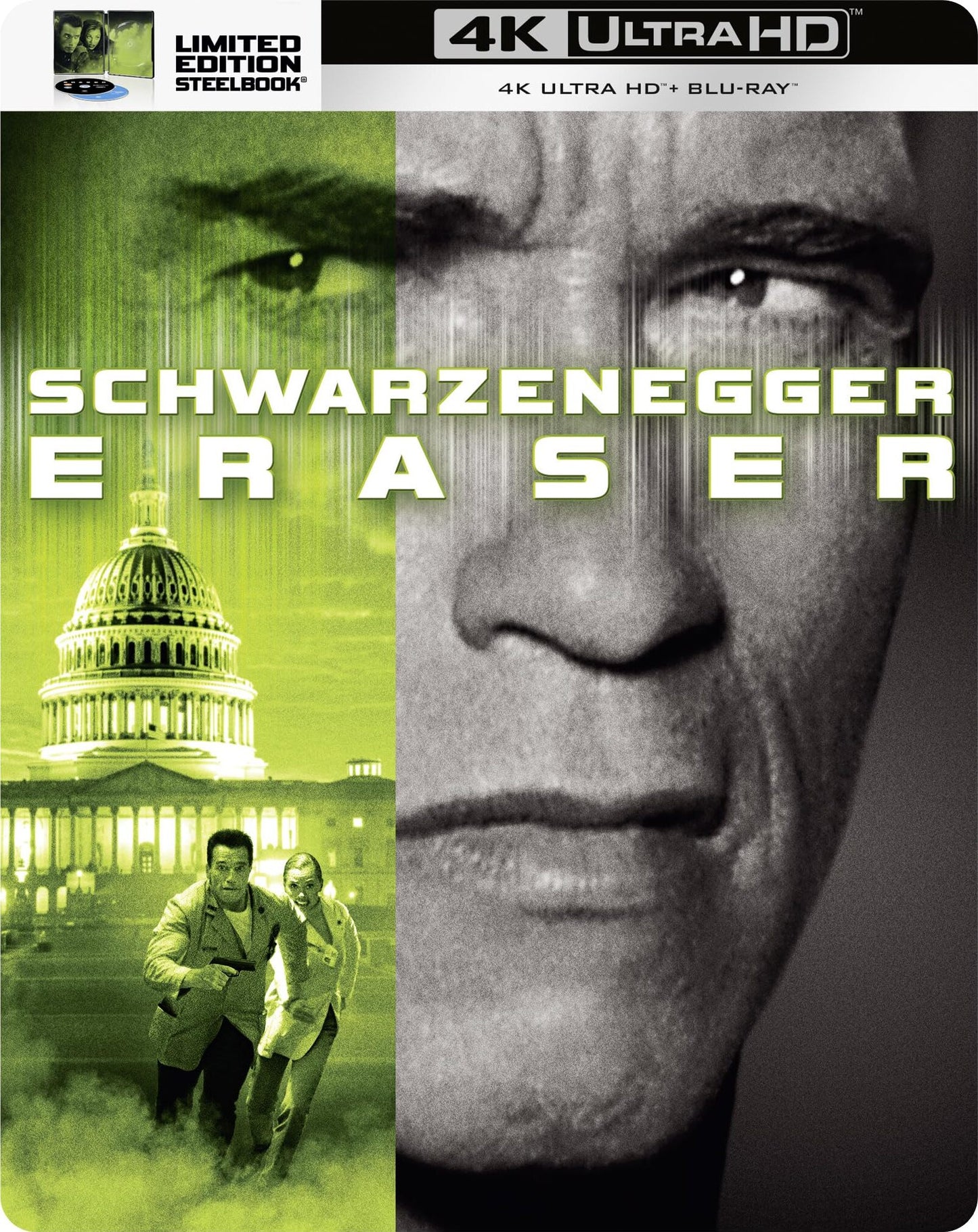 Eraser (Limited Collector's Edition) [Steelbook] [4K UHD] [UK]