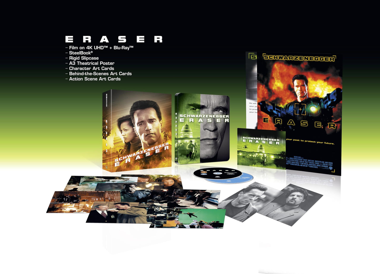 Eraser (Limited Collector's Edition) [Steelbook] [4K UHD] [UK]